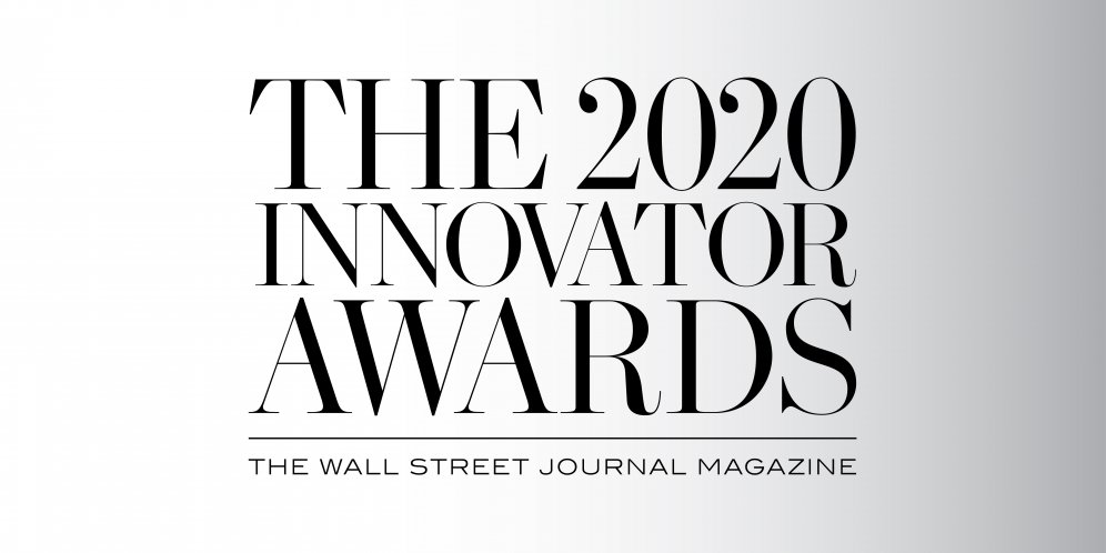 logo of the 2020 WSJ Magazine Innovator Awards.