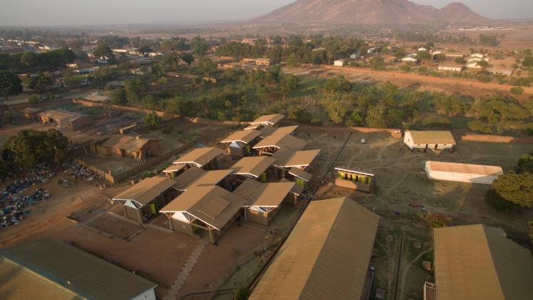 Photo of Maternity Waiting Village, Photo by Iwan Baan, Aerial of the Maternity Waiting Village