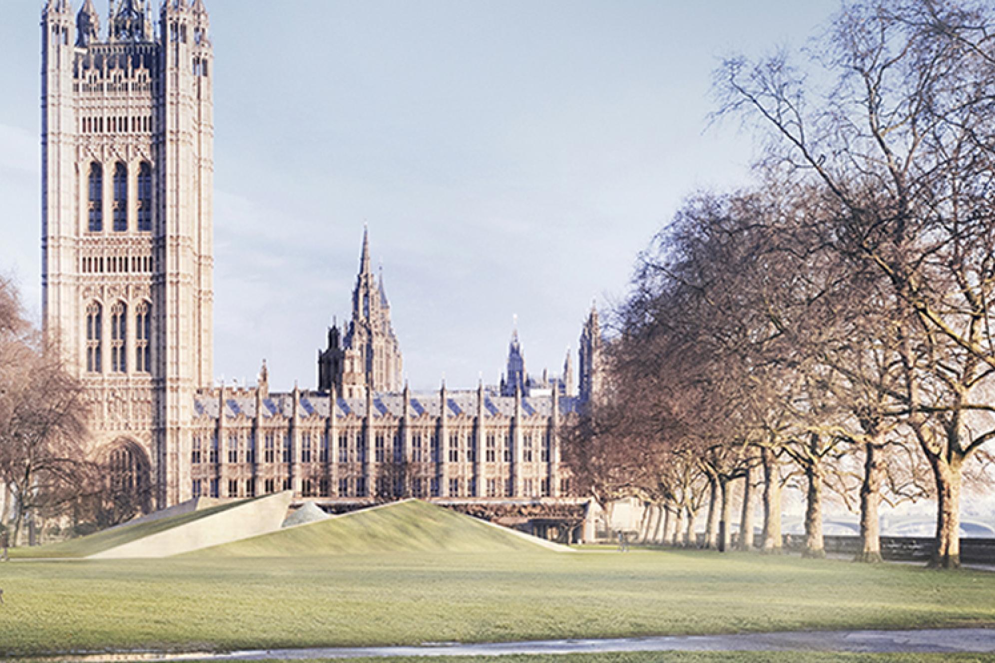 Rendering: View from the Palace of Westminster