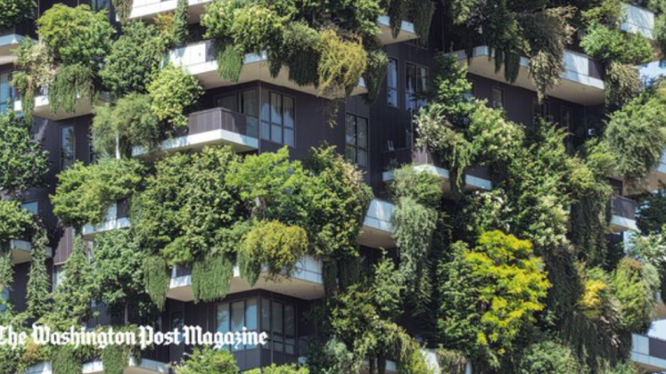 thumnail image of the Bosco Verticale buildings, a pair of “vertical forests,” in Milan.  Photo by Stefano Boeri Architetti
