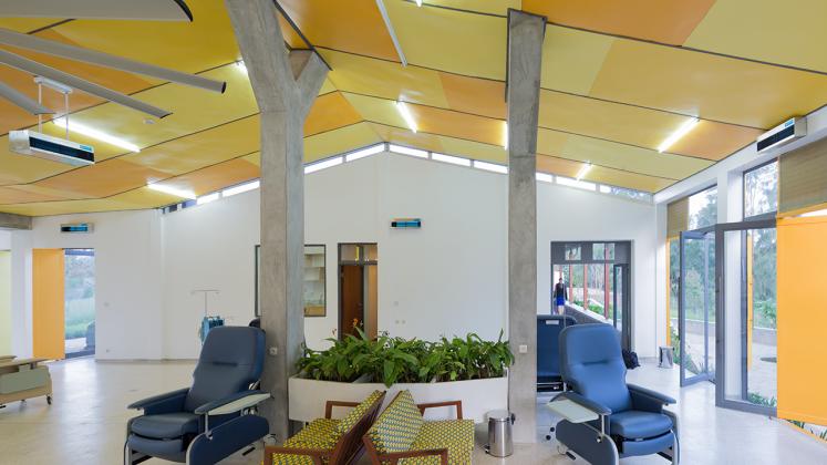Photo of Butaro Ambulatory Cancer Center, Photo by Iwan Baan, Interior of the Patient Ward